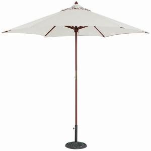  6-9 FT Patio Outdoor Table Market Wood Umbrella